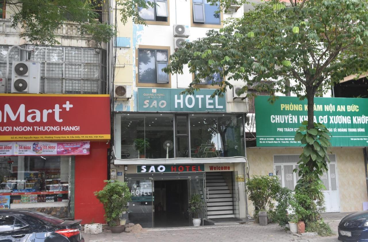 Sao Hotel Nguyen Ngoc Vu Hanoi Exterior photo