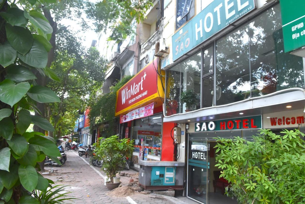 Sao Hotel Nguyen Ngoc Vu Hanoi Exterior photo